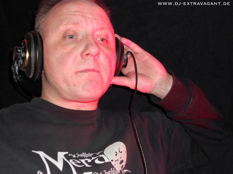 Altes Pressefoto DJ EXTRAVAGANT