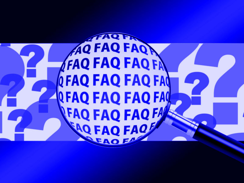 Symbolbild FAQ