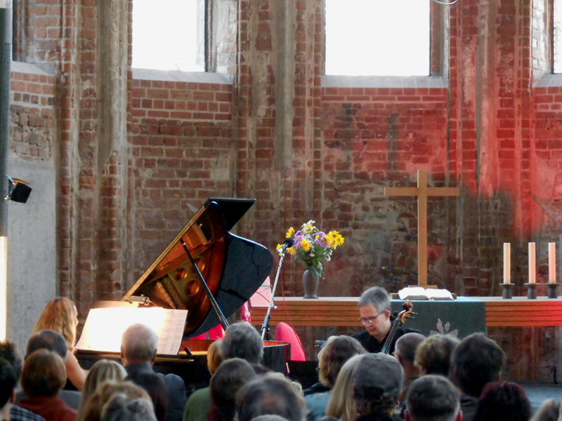 Songs Of Lemuria 2013 in der Stadtpfarrkirche in Müncheberg