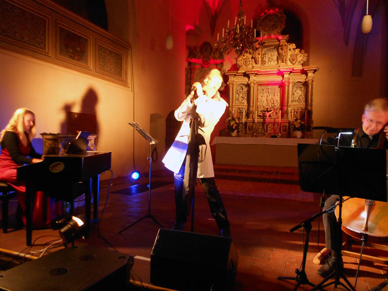Nik Page And The Chamber Rocks 2021 in der Paul-Gerhardt-Kirche in Lübben